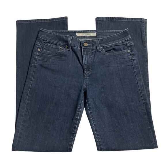 Joes Jeans Womens Size 29 Mid Rise Boot Cut Stretch Dark Wash Blue Denim Zip Fly - Picture 4 of 12